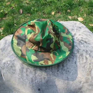 Chapeau Bob Classique Camouflage Respirant en Maille pour Pêche en Extérieur avec Répulsif Moustiques et Conception Pliable Portable - Product Image 1