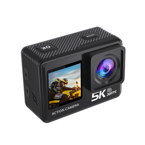 Telecamera d'Azione 4K Impermeabile con Schermo Touch, Controllo Remoto al Polso, Doppio Display, Lente <span class=keywords><strong>Go</strong></span> <span class=keywords><strong>Pro</strong></span> CMOS per Riprese Subacquee e Vlog - Product Image 5