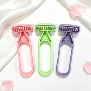 Portable Razor For Underarm Hair Removal Travel Size Manual Plastic Women's <b>Shaving</b> Tool - Product Image 4