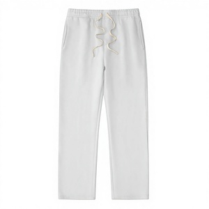 Pantalon pour homme de haute qualité, lourd, en <span class=keywords><strong>molleton</strong></span> épais, surdimensionné, pantalon de survêtement, costume de sport, <span class=keywords><strong>coton</strong></span>, rétro, décontracté, ample, pantalon de <span class=keywords><strong>jogging</strong></span> - Product Image 4