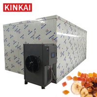 Industriële warmtepompdroger met maximale capaciteit, motor en aandrijving voor het drogen van fruit en groenten