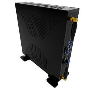 Mini PC de Oficina de Aleación de Aluminio con Precio de Fábrica, con Core I3 5005U, 4G, 128GB DDR3, Sin Ventilador, Estilo Industrial, Nuevo, Enchufes para EE. UU. y Australia - Product Image 5