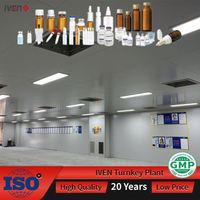 Usine clé en main pour l'industrie de la santé : Ligne de production complète pour flacons/ampoules/sirops