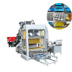 Máquina para fazer blocos de concreto QT4-20 Espanha/preço da máquina para fazer tijolos hidráulicos/preço da máquina para fazer tijolos