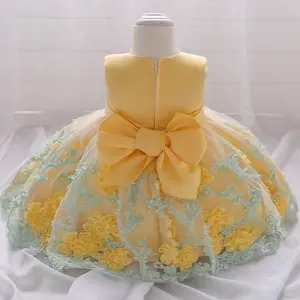 WEN-vestido de bautizo de 7 meses para bebé y niña, vestidos baratos para ocasiones especiales