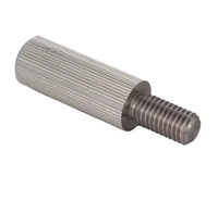 Vis à tête moletée longues en acier inoxydable 304 M3 M4 M5 M6 M8 M10, vis à plaque de couverture allongée