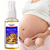 Huile de massage corporelle bio pour femmes enceintes, hydratante en profondeur, raffermissante, hypoallergénique, sans parabène, végane, pour le ventre de grossesse
