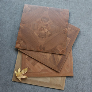 Collection de carreaux imitation bois style <span class=keywords><strong>Versailles</strong></span> : Parquet 800x800mm pour salon et carreaux rétro 600x600mm pour chambre - Product Image 1