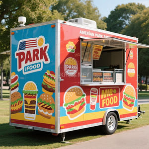 Carrito de Hot Dogs 2025, Quiosco de Helados, Remolque, Cafetería, Camión de Comida con Cocina Completa - Product Image 2