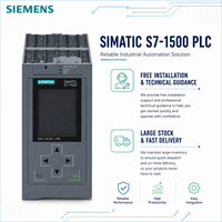SIEMENS Asli Original S7 1500 PLC Programmable Logic Controller Pac CPU Khusus Pengontrol Otomasi Industri