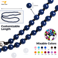 Casing Handphone Iphone 14 15 dengan Tali Lanyard Buatan Tangan 2026, Pelindung Kamera Terbaik, Hiasan Berlian
