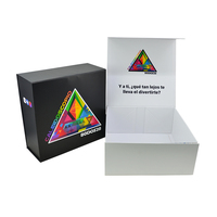Luxus bedruckter recycelbarer Karton Custom Design Leere starre Geschenk box Bastel papier Pappe Faltbare Schachteln für die Verpackung