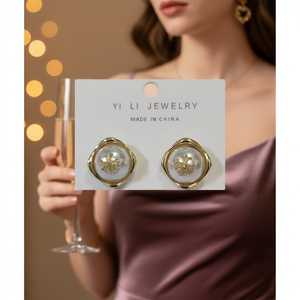 2024 messicano perla prugna fatti a mano in oro gioielli di moda all'ingrosso alla moda accessori per feste alla rinfusa per le donne - Product Image 3