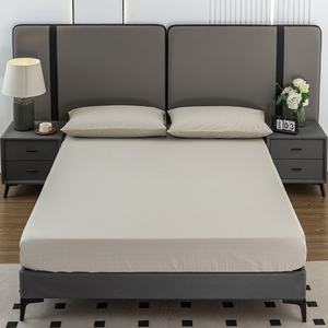 Drap-housse brodé en coton biologique avec fibres d'argent, antibactérien, écologique, 400TC, pour la maison, l'hôtel et l'hôpital - Product Image 2