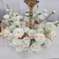 Couronne murale de Noël en roses artificielles roses et pivoines, vente en gros d'usine à prix abordable