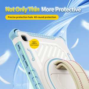 Custodia Protettiva Antiurto 2in1 con Supporto Girevole a 360° per Samsung <span class=keywords><strong>Galaxy</strong></span> <span class=keywords><strong>Tab</strong></span> <span class=keywords><strong>A7</strong></span> <span class=keywords><strong>Lite</strong></span> 8.7 <span class=keywords><strong>T220</strong></span> - Product Image 5