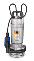Vente chaude QDX 1.5kw 2hp Machine de pompe à eau électrique Submersible faible centrifuge 2-4 "pouces sortie Agriculture roue en aluminium