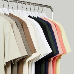 Hombres Boxy de gran tamaño de alta calidad de algodón impreso diseño gráfico fabricante de peso pesado gota hombro personalizado camiseta de gran tamaño - Product Image 2