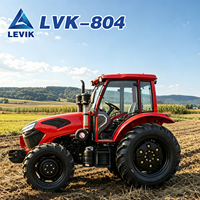 Tractor Agrícola de Alto Rendimiento LEVIK con Tracción en las Cuatro Ruedas y Operación Flexible para Implementos Agrícolas