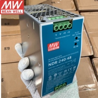 Alimentation électrique Mean Well NDR-240-48 48V 240W 5A, alimentation à découpage sur rail DIN