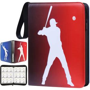 Livre de collection Charizard 900 cartes 9 pochettes, dossier de collection de cartes à collectionner <span class=keywords><strong>Pokémon</strong></span>, sac à fermeture éclair en cuir PU tendance Candy Fashion - Product Image 5