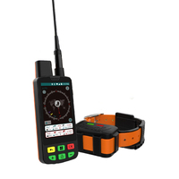 Localisateur GPS Eseek avec suivi en temps réel, boussole électronique et collier étanche ; système d'exploitation Android.