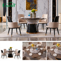 Ensemble de meubles de salon modernes de luxe, personnalisation à 360°, canapé en cuir italien et table en marbre pour villa haut de gamme
