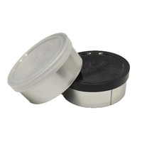 Boîte en métal personnalisée avec anneau de traction, conteneur en fer blanc à fond Pressitin pour l'emballage d'aliments secs, d'accessoires et de collations