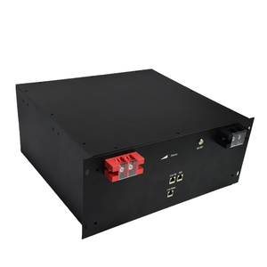 Batteries de stockage d'énergie 3U compatibles avec les onduleurs DEYE Growatt <span class=keywords><strong>SMA</strong></span> 2,4 kWh 48V 50Ah LiFePO4 pour le stockage solaire - Product Image 1