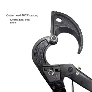 Ventes chaudes Pince à câble multifonctionnelle de qualité industrielle Zhengxing Pince à sertir à cliquet Dénudeur de fils Acier à haute teneur en carbone Coupe - Product Image 5