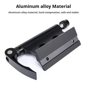 Clip <span class=keywords><strong>de</strong></span> fixation <span class=keywords><strong>de</strong></span> fourche <span class=keywords><strong>de</strong></span> vélo en alliage d'aluminium durable, <span class=keywords><strong>support</strong></span> <span class=keywords><strong>de</strong></span> <span class=keywords><strong>roue</strong></span> <span class=keywords><strong>avant</strong></span> sécurisé pour voyage et usage quotidien - Product Image 5
