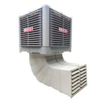 Climatiseurs industriels de systèmes de refroidissement par eau de refroidisseur d'air de circulation d'air 30000m3/h pour le refroidissement d'usine d'entrepôt