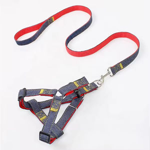 JANYO Nuevo Diseño Contraste Color Denim Cuerda Perro Correa - Product Image 3