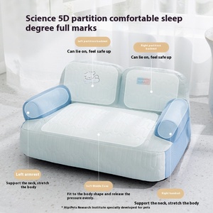 Nuevo estilo, sofá de látex para perros, cama para mascotas lavable y transpirable para primavera y verano, cama para gatos - Product Image 3