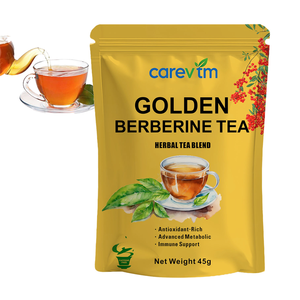 High Quality 100% Natural &amp; Organic Golden <strong>Berberine</strong> TEA Improve Metabolism and Immunity Immune Support Vegan Supplement - Product Image 1