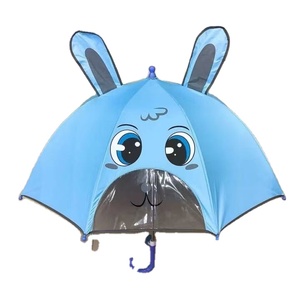 Fábrica China Ofrece <span class=keywords><strong>Paraguas</strong></span> Infantiles Clásicos Rectos con Diseño 3D Personalizado, Económicos, con Control Semiautomático y Estilo de Dibujos Animados - Product Image 1
