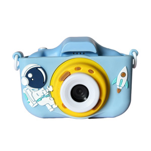 Kinder-Digitalkamera 3,5 Zoll Großer Bildschirm HD 720p 12MP USB-Aufladbare Selfie-Kamera für Mädchen 3-10 Jahre Rosa - Product Image 1