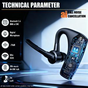 Écouteurs TWS A8 à Oreille Unique avec Micro et Bouton Rotatif à 360 Degrés, Réduction de Bruit – Meilleure Vente - Product Image 4