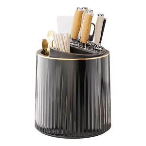 Kitchen Organizer Knife Block With Chopstick Holder Multi Function Storage For Kitchen Countertop - Product Image 5
