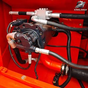 Excavatrice sur chenilles d'occasion Doosan DX150, 14 tonnes, godet de 0,58 m³, marque coréenne d'origine, excavatrice de construction de taille moyenne, bon état - Product Image 6