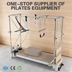 Nouveau lit de réforme Pilates <span class=keywords><strong>Cadillac</strong></span> en acier allié JUNYIRUN pour studio de Pilates, équipement d'exercice de santé - Product Image 1