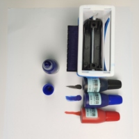 10ml d'encre à base d'eau automatique auto-encreur tampon en caoutchouc encre