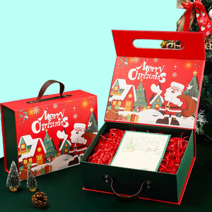Caja Rígida Magnética de Lujo para Navidad, con Acabado Mate, Laminación UV, Forro de Esponja, para Perfumes, Cosméticos, Joyería y Sets de Regalo - Product Image 1