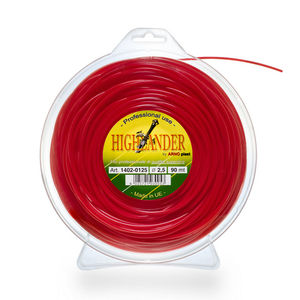 Cortadora de césped Highlander, línea de hilo de 2.5 mm, 90 m, uso profesional, color rojo, fabricada en la UE - Product Image 1