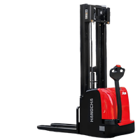 Hangcha Serie 1,2t/1,4t/1,6t/2t Mitgänger-Stapler Zuverlässiger Kompakter Elektro-Hubwagen mit Blei-Säure-Batterie und 2 Jahren Garantie