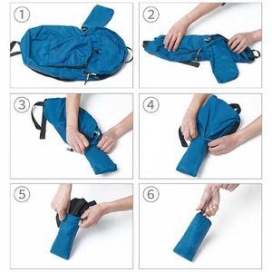 Custom <b>Foldable</b> <b>Backpack</b> Waterproof Polyester Lightweight Packable Travel Daypack OEM ODM Manufacturer - Product Image 2