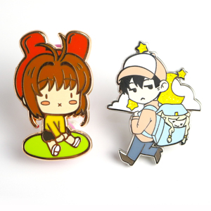 <span class=keywords><strong>El</strong></span> <span class=keywords><strong>Príncipe</strong></span> <span class=keywords><strong>y</strong></span> la princesa lindo Anime personalizado Pines de esmalte duro sin mínimo - Product Image 4