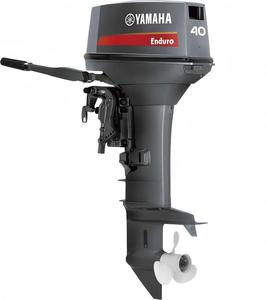 En gros Moteur hors-bord 40 CV 2 temps à commande au volant, avec démarrage électrique, arbre long et court, pour bateau de sauvetage - Product Image 1