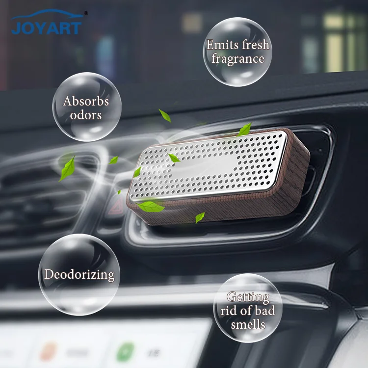 Best Verkopende Oem Auto Geur Parfum Diffuser Vent Opknoping Houten Auto Geur Luchtverfrisser