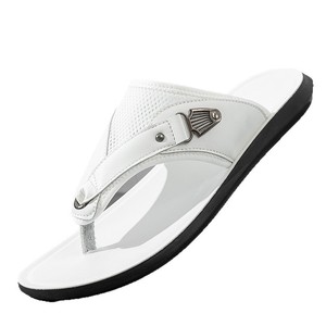 รองเท้าแตะผู้หญิงขายส่ง ระบายอากาศได้ดี แบบสวมเปิดนิ้วเท้า แฟชั่นยุโรป-อเมริกา สำหรับฤดูร้อน กันลื่น ใส่สบายๆ สำหรับกิจกรรมกลางแจ้ง สีพื้น - Product Image 5